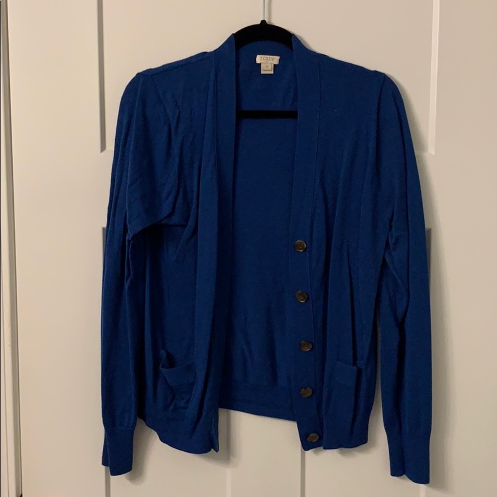 EUC J. Crew merino wool cardigan